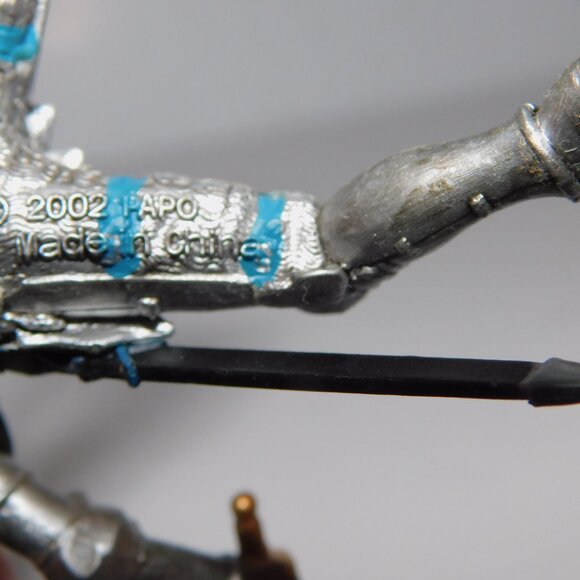 VTG 2002 PAPO Joan of Arc Figure & 2003 Schleich White Knights Horse - Picture 7 of 9